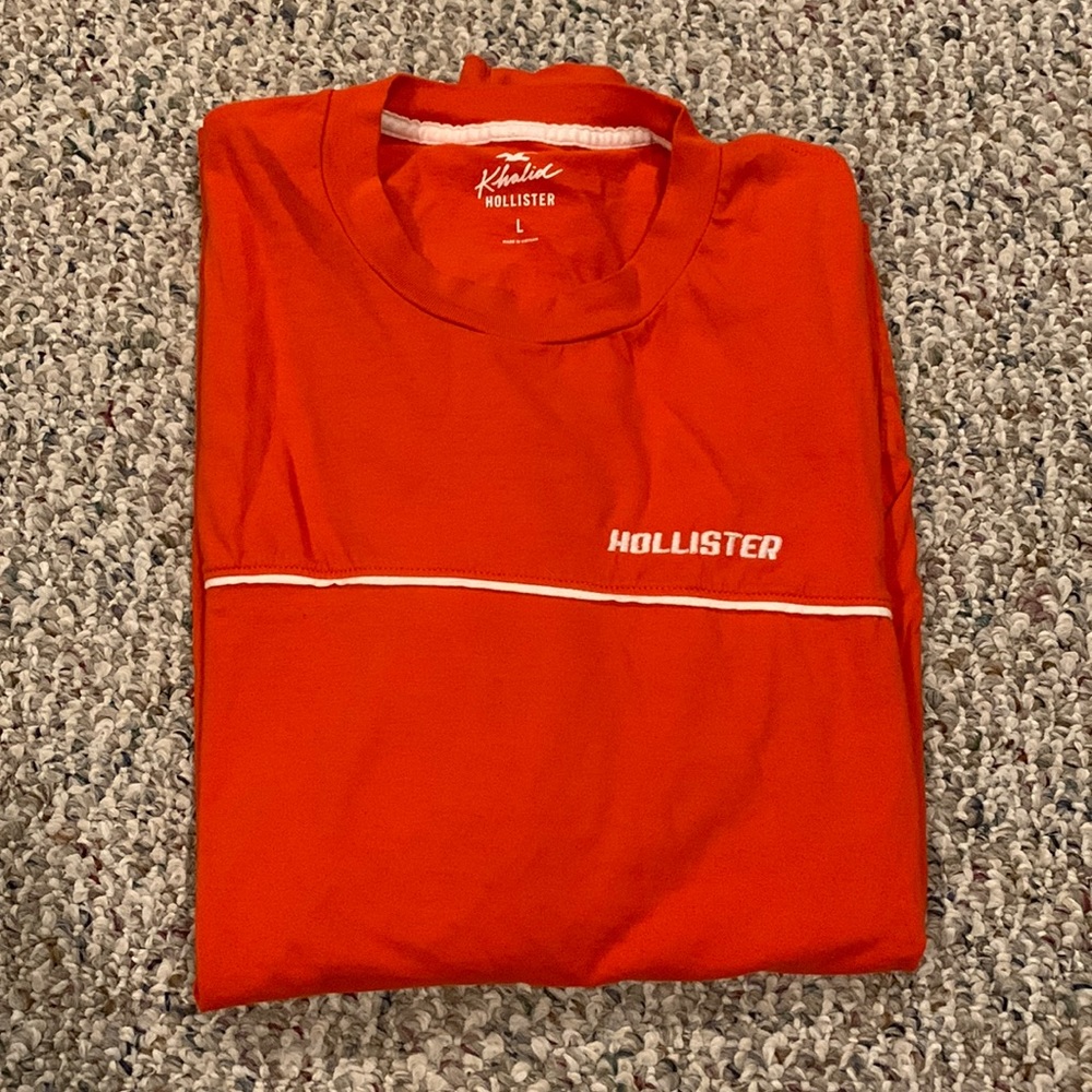 Orange Hollister Long Sleeve